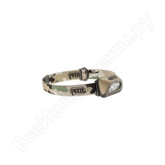 Светодиодный налобный фонарь petzl tactikka камуфляж, 250 лм e89aab