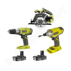 Набор инструментов ryobi r18ddidcsp-220s 5133003813