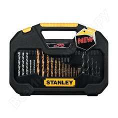Набор сверл и бит family+ 70 шт. stanley sta7184