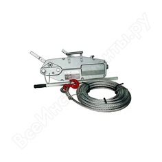 Ручная рычажная лебедка euro-lift мтм-0.8 00000473 (20 м)