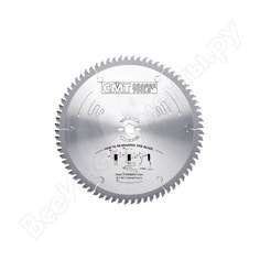 Диск пильный по пвх и оргстеклу (250х30х2.8/2.2 мм; z=80) cmt 222.080.10m