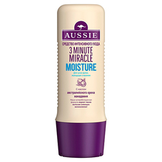 Средство интенсивного ухода для волос AUSSIE 3 MINUTE MIRACLE MOISTURE с маслом макадамии 250 мл