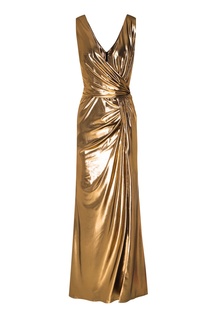 Золотистое платье Laroom