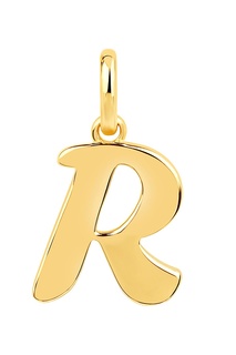 Позолоченная подвеска с буквой R Lav`Z
