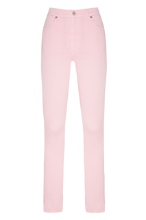 Светло-розовые джинсы Gucci