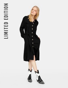 Базовое платье с длинными рукавами, Limited Edition Stradivarius
