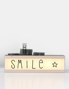 Коробка с буквами и подсветкой Stradivarius