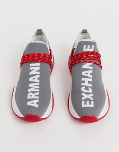 Кроссовки для бега Armani Exchange - Серый