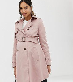 Классический макинтош ASOS DESIGN Maternity - Розовый