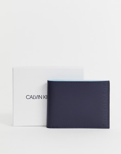 Бумажник с логотипом Calvin Klein Jeans - Темно-синий