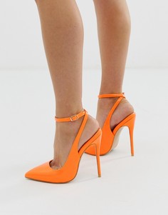 Туфли-лодочки с ремешком на щиколотке Simmi London Sure - Оранжевый