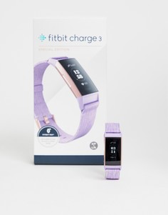Сиреневые смарт-часы с дополнительным ремешком Fitbit Charge 3 Special Edition - Фиолетовый