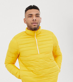 Легкая стеганая куртка желтого цвета Pull&Bear - Желтый