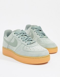 Кроссовки на каучуковой подошве Nike Air Force 1 - Зеленый