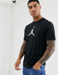 Черная футболка Nike Jordan Icon - Черный