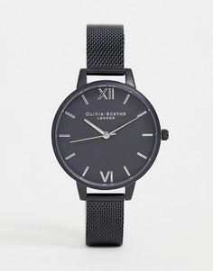 Часы с сетчатым браслетом Olivia Burton OB16AD51 After Dark - Черный