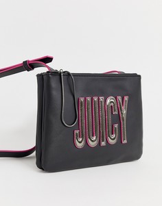 Сумка через плечо с логотипом Juicy Couture - Серый