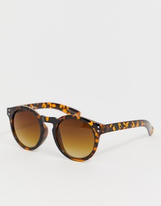 Большие солнцезащитные очки Vero Moda - Коричневый