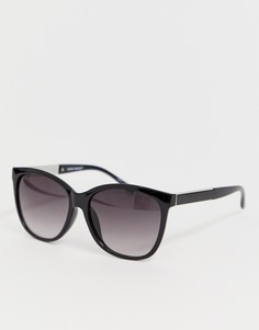 Большие солнцезащитные очки Vero Moda - Черный