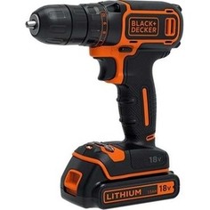 Аккумуляторная дрель-шуруповерт Black+Decker BDCDC18K