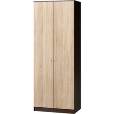 Шкаф комбинированный Шарм-Дизайн Евро лайт 80х60 венге+дуб сонома Гамма