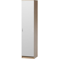 Шкаф для одежды Шарм-Дизайн Евро лайт 50х60 дуб сонома+белый Гамма