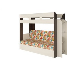 Кровать Атлант Карамель 75 АРТ сосна карелия, венге магия