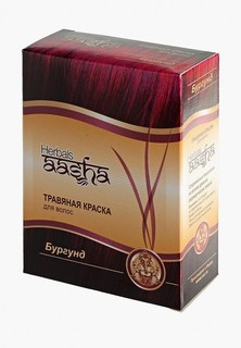 Краска для волос Aasha Herbals Травяная Бургунд, 60 г