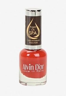 Лак для ногтей Alvin Dor SPA с аргановым маслом 15 мл. Тон 5009