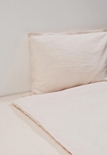 Постельное белье Евро Seta Лён Light Pink