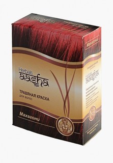 Краска для волос Aasha Herbals травяная, махагони, 60 г