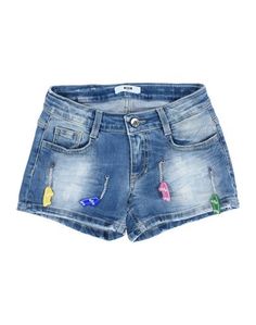 Джинсовые шорты Msgm