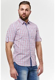 Рубашка в клетку Al Franco