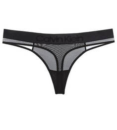 Трусы-стринги с широкой резинкой Calvin Klein