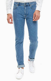 Зауженные синие джинсы со стандартной посадкой Lacoste