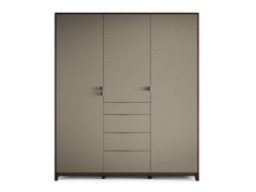 Шкаф case №2 (the idea) серый 180x210x60 см.