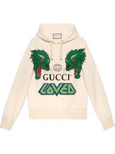 Gucci толстовка с тиграми