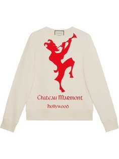 Gucci толстовка с принтом Chateau Marmont