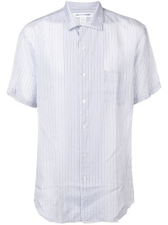 Comme Des Garçons Shirt полосатая рубашка с короткими рукавами