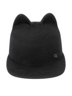 Maison Michel кепка с декором в виде кошачьих ушей
