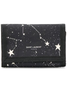 Saint Laurent кошелек Constellation с принтом