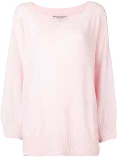 Ermanno Scervino трикотажный топ с вышитым логотипом