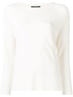 Max Mara джемпер Canapa с нагрудным карманом