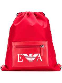 Emporio Armani спортивная сумка с логотипом
