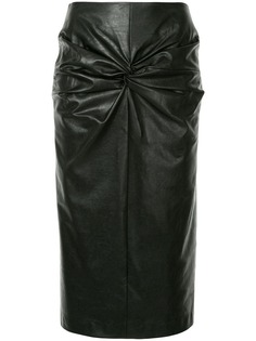 Bianca Spender юбка с перекрученной деталью