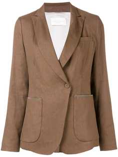 Fabiana Filippi блейзер с отделкой бисером