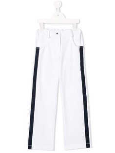 Lapin House брюки контрастными полосками