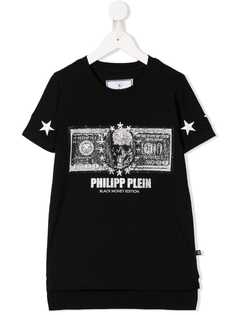 Philipp Plein Junior футболка Black Money