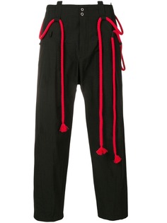 Craig Green rope detail trousers