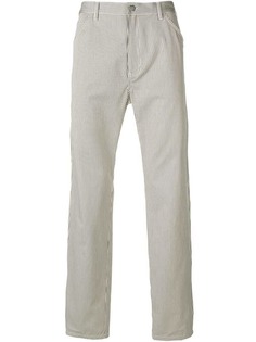A.P.C. regular striped trousers